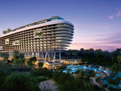 三亚仁恒皇冠酒店效果图