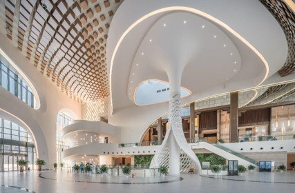 青岛西海岸博览城会议中心效果图